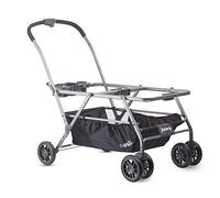 Joovy Cochecito Twin Roo+ con adaptadores para asiento de coche Maxi-Cosi, para dos asientos de coche