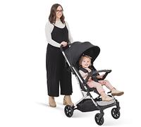 Joovy Kooper - Cochecito ligero, plegable compacto con bandeja, color negro