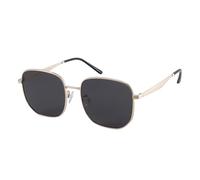 JOOX gafas de sol cuadradas grandes para hombre y mujer, protección uv400 y moderna montura metálica
