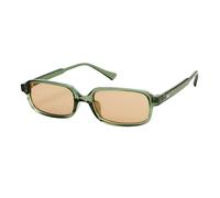 JOOX Gafas de sol rectangulares retro mujer y hombre, montura estrecha de estilo años 90 con lentes de protección UV400.