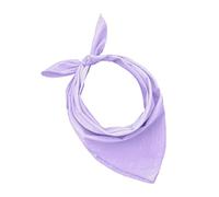 JOPHY & CO. 100% algodón BANDANA SET 3/5/10 para Mujeres Hombres Niños Unisex Único y/o Paisley Pattern COD. A644 (Color único, Lila, Set 20 pz)