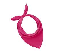 JOPHY & CO. 100% algodón BANDANA SET 3/5/10 para Mujeres Hombres Niños Unisex Único y/o Paisley Pattern COD. A644 (Color único, Fucsia Oscuro, Set 5 pz)