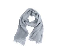 JOPHY & CO. Bufanda elegante y ligera para hombre, 100% lino, gris brillante (ral 7035), talla única