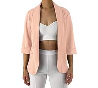 Jophy & Co. - Chaqueta tipo blazer para mujer, con bolsillos (cód. 5572), Rosa, M