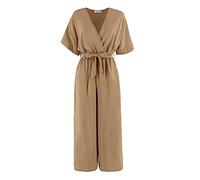 Jophy & Co. - Mono largo para mujer con cuello en V (cod. 6797), camel, M