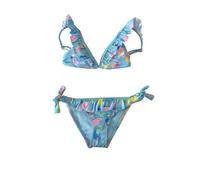 JOPHY & CO. Trajes de baño para niñas y chicas de dos piezas, conjunto de bikini, ropa de playa entera ajustable código 5300, 10 años