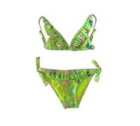 JOPHY & CO. Trajes de baño para niñas y chicas de dos piezas, conjunto de bikini, ropa de playa entera ajustable código.5300, 10 años