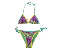 JOPHY & CO. Trajes de baño para niñas y chicas de dos piezas, conjunto de bikini, ropa de playa entera ajustable código.5300, 10 años