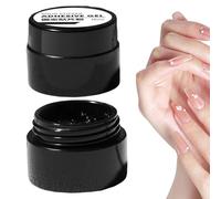 jopiuieo 2 unidades de gel duro transparente para uñas, 15 ml de extensión de uñas de gel, gran capacidad, gel de construcción transparente y fijo, set de gel de sellado, para uñas de gel y modelado