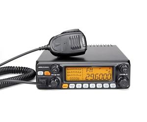Jopix AT-5555N II Emisora Móvil Multimodo HF de 10 Metros - Potencia 60W Pep Am/SSB, Filtro Digital NRC, Escáner de Frecuencias y Doble Escucha - Transceptor de Radioaficionado con Recepción VHF (2m)