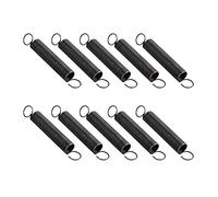 Jopto 10 resortes en espiral negro de 5 mm OD de carga ligera de compresión para los brazos de efecto de la impresora 3D DIY Reprap Kossel Delta Rostock