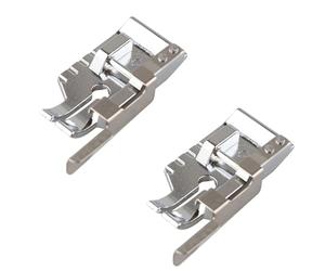 Jopto 2 Piezas 1/4 Pulgada Cuarto de Pulgada pie Acolchado Patchwork Acolchado Prensatelas con guía para Todos los Singer, Brother, Babylock, Janome, Low Shank