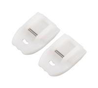 Jopto 2 Piezas Prensatelas para Cremallera Invisible de plástico para máquina de Coser Singer, Brother, Babylock, Euro-Pro, Janome, Kenmore, Juki, New Home, vástago bajo