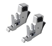 Jopto 2 Piezas Soportes de Prensatelas para Máquina de Coser Compatible con Singer Brother Janome Babylock Elna Euro-Pro Simplicity Kenmore White Juki Adaptador Universal Estándar de Acero