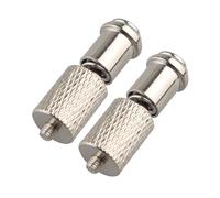 Jopto 2 Piezas Universal Cambiar el Tornillo del prensatelas Pieza de Repuesto Accesorio para máquinas de Coser doméstica (Rayas de Diamante)