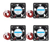 Jopto 4 piezas Ventiladores de Refrigeración para Impresora 3D 40 x 40 x 20 mm 4020 DC 5V mini Ventilador de Enfriamiento Silencioso con Cable de 30 cm para Disipador de Calor