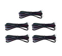Jopto 5 cables de motor de 1 m XH2.54 4 pines Nema16 Nema17 cable de conexión de motor paso a paso cable de 4 pines cable de 42 motores para impresora 3D