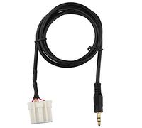 Jopto Cable adaptador de audio AUX de 3,5 mm para Samsung Galaxy, Huawei, Sony Xperia Lumia, LG Phone, reproductor de MP3 a Mazda 2, 3, 5, 6, M3, M6, MX5, RX8, Besturn B70