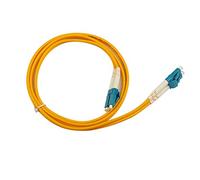 Jopto Cable de Conexión de Fibra LC a LC de 1 m/100 cm OS1/OS2 de Modo Unico Dúplex 9/125 Cable de Fibra Optica (LSZH) para Transceptor SFP de 10 Gb/Gigabit - 1 m (LSZH) 9/125 um