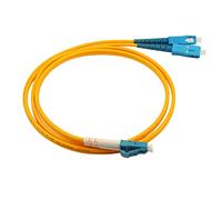 Jopto Cable de Conexión de Fibra LC a SC de 1 m/100 cm OS1/OS2 de Modo Unico Dúplex 9/125 Cable de Fibra Optica (LSZH)