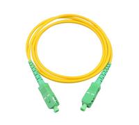 Jopto Cable de Fibra Óptica SC/APC a SC/APC OS2 Monomodo Simplex 9/125um LSZH Latiguillo FTTH para Instalaciones en Exteriores e Interiores (1M)