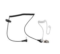 Jopto Receptor/Escucha Solo 3.5mm Auriculares de vigilancia con Tubo de Bobina acústica Air Covert Compatible con Motorola Kenwood Vertex Yaesu Radio Bidireccional Altavoz Mic