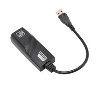 Jopwkuin Adaptador de Red USB Gigabit Plug and Play Transmisión Rápida para XP 7 8 10 OS X Convertidor de Red Portátil para Uso Doméstico Hub USB3.0