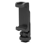 Jopwkuin Adaptador de Soporte de Trípode con Abrazadera para Teléfono Portátil con ángulo Ajustable, Sujeción Fuerte para Teléfonos Inteligentes, Ideal para Grabar Momentos Emocionantes, 1 Adaptador