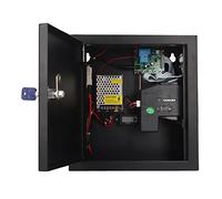 Jopwkuin Caja de Control del Temporizador de Monedas, Enchufe de la UE 110-220V 10a Caja del Temporizador de Control Que Funciona con Monedas con 1 Llave para Sillones de Masaje