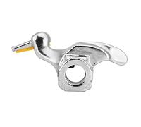 Jopwkuin Cambiador de Neumáticos con Cabeza de Pato de Acero Inoxidable, Herramienta de Cabeza de Pato con Montaje de Acero, Diámetro de Cabeza de Pato para Cambiador de Neumáticos 28 Mm