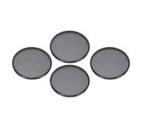 Jopwkuin Cubiertas para Parrilla de Altavoz Premium, 4 Uds., Protectora de Malla Decorativa para Cine en Casa, Coche y Barco, Diámetro Exterior de 4,2 Pulgadas
