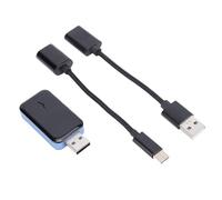 Jopwkuin Dongle Inalámbrico para Automóvil Conectividad Inalámbrica Estable Convierta el Adaptador de Automóvil con Cable a Inalámbrico para Auto Compatible con la Mayoría de los Vehículos