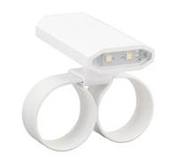Jopwkuin Luz de Muñeca LED Regulable Continua 3 Temperaturas de Color para Correr en Bicicleta Nocturna, Linterna de Muñeca Portátil para Actividades Al Aire Libre