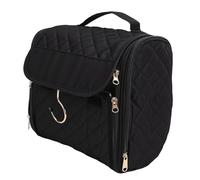 Jopwkuin Neceser Colgante Impermeable Organizador de Gran Capacidad para Accesorios de Maquillaje de Viaje 10,63x9,45x6,30 Pulgadas (Negro)