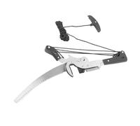 Jopwkuin Podadora de árboles Extensible de Acero en Carbono, Cabezal de Sierra, Tijeras de Mano que Ahorran Trabajo para Uso de Herramientas de Recorte de Jardín