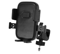 Jopwkuin Soporte para Teléfono con Clamp/Holder, Soporte Giratorio para Teléfono con Brazo de Metal y Cabeza Esférica para Carritos de, Versátil para con Manillar para Transmisión en Vivo y