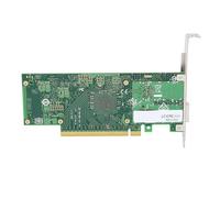Jopwkuin Tarjeta Adaptadora de Red de Puerto único 100G Transferencia de Datos de Alta Velocidad Adaptador de Red Ethernet Full Duplex, Half Duplex Adaptable para Alojamiento de Servidores