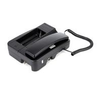 Jopwkuin Teléfono Satelital con Base con Antena GPS Incorporada y Conexión PABX para Transmisión de Voz, 1 Paquete de Accesorios