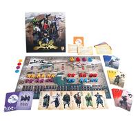Joraku Deluxe, juego de estrategia épico del período Sengoku, juego de cartas para niños y adultos, 2-4 jugadores, 30-60 minutos