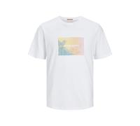 JORARUBA Sunset Branding tee SS C. PLS, Blanco Brillante, XXXXL