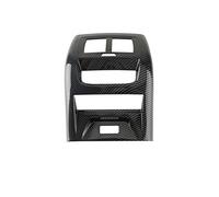 JORAsa Cubierta decorativa con patrón de fibra de carbono para salida de aire trasera compatible con BMW X3 iX3 2022-2023