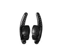JORAsa Embellecedor de Marco de Panel Interior de Fibra de Carbono Compatible con VW Volkswagen Golf 6 MK6 5K 2008-2012 (Palanca de Cambios del Volante 12)