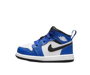 Jordan 1 Mid - Zapatos para bebés/niños pequeños (DQ8425-402, Game Royal/Blanco/Negro), Juego azul/blanco/negro, 5 Toddler