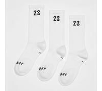 Jordan 3 PACK - Essential Crew Socks blanco 34-38