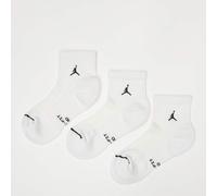 Jordan 3 PACK - Everyday Elevated Ankle Socks blanco 38-42