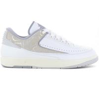 Jordan air 2 Retro low Pitón - Hombre Sneaker Zapatos Cuero Blanco DV9956-100