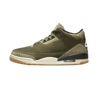 Air Jordan 3 Retro "Family Affair" - Talla: 45 Medium Olive/Sequoia-Neutral Olive-Sail-Total Crimson