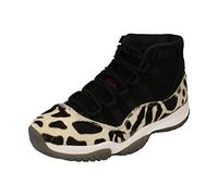 Jordan Air Jordan 11 WMNS AR0715 010 Animal Instinct - Talla, Negro/Rojo Gimnasio-Vela-Blanco, 36.5 EU