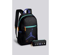 Jordan Air - Negro - Mochila + Estuche Escolar talla UNICA