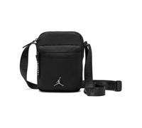 Jordan Airborne Festival Bag (Big Kids) Negro Talla única, Negro Plata